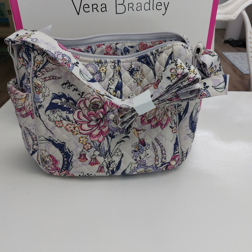 Vera Bradley On The Go Crossbody Hummingbird Park - Picture 3 of 3